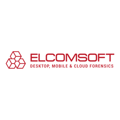 Elcomsoft logo: Desktop, Mobile & Cloud Forensics