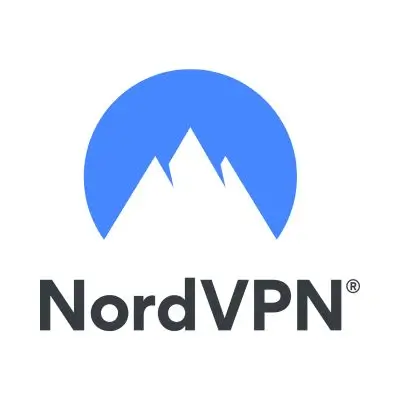 NordVPN logo with mountain graphic
