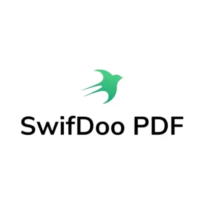 SwifDoo PDF logo featuring a green bird
